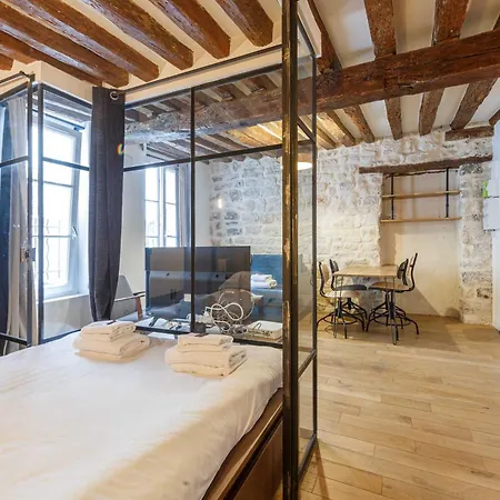 Apartamento Authentic - 1br-4p - Arts Et Metiers Paris