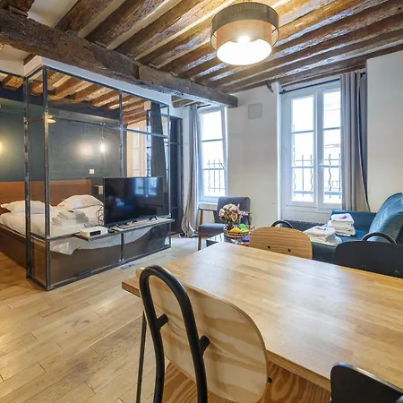 Apartamento Authentic - 1br-4p - Arts Et Metiers Paris
